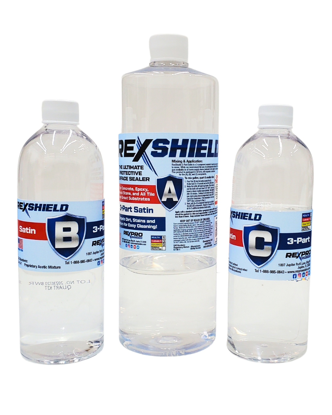 RexShield 3-Part Satin (1110)