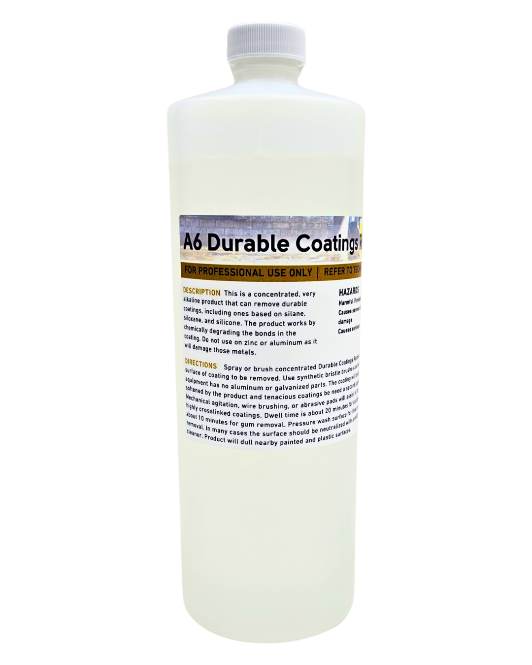 A6 Durable Coatings Stripper - Quart