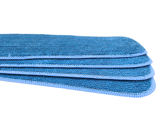 18” Microfiber Looped Flat Mop Pad (4 Pack)
